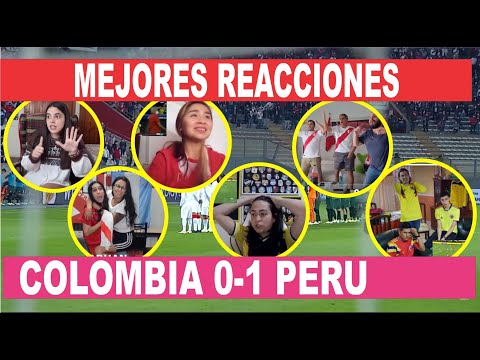 Mejores reacciones Colombia 0 - 1 Perú (nuevo)