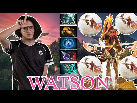 TOP 1 EU WATSON WINDRANGER SAFELANE 100% PERFECT SHACKLESHOT 26 KILLS - DOTA 2 PRO GAMEPLAY