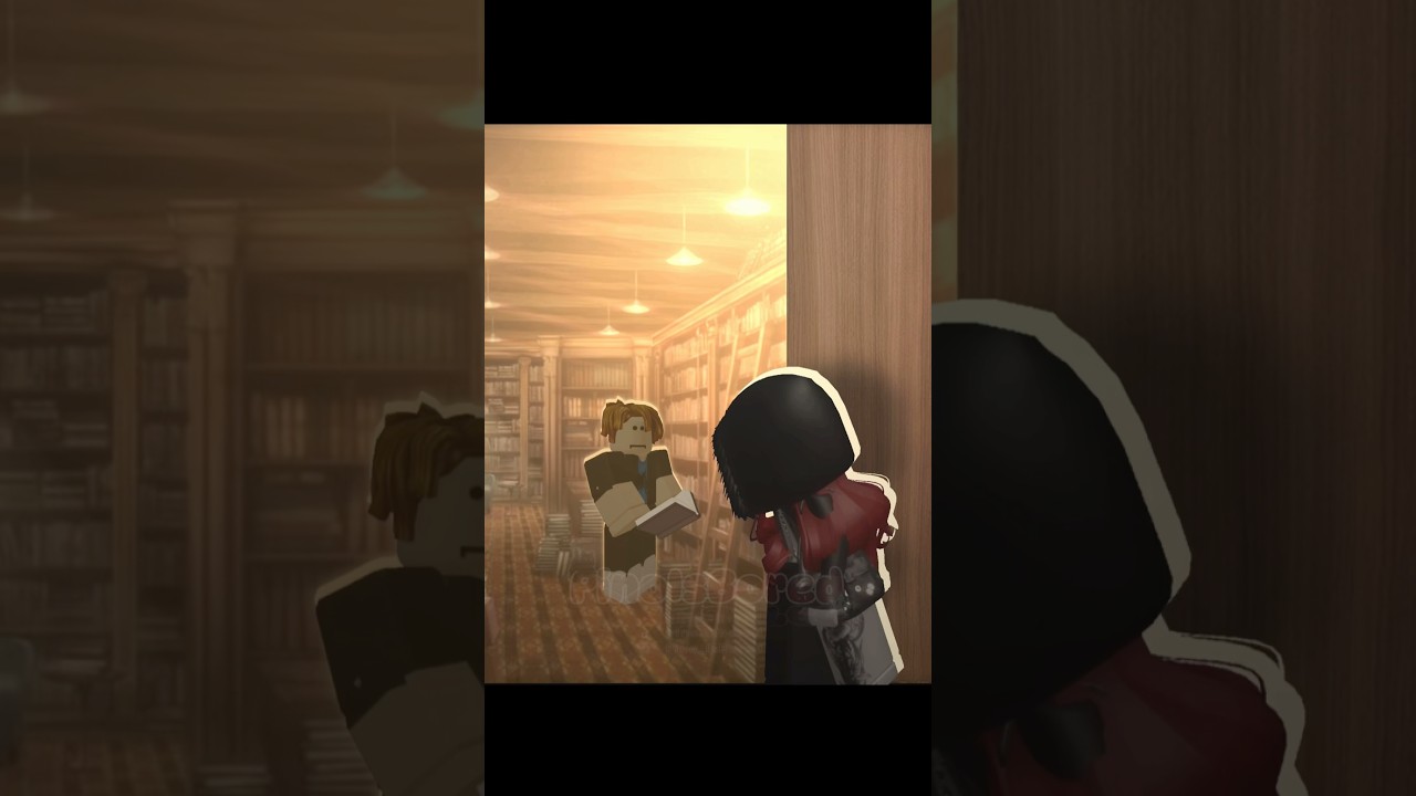 Library📚|| Roblox Animation #roblox #animation #bacon #baconroblox #robloxanimation #robloxfyp
