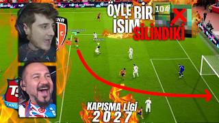 ÖYLE BİR EFSANE İSİM SİLİNDİ Kİ ! BEN ŞOK.. YOK ARTIK LA !  KAPIŞMA LİGİ 2027 ! Sesegel vs Emjan