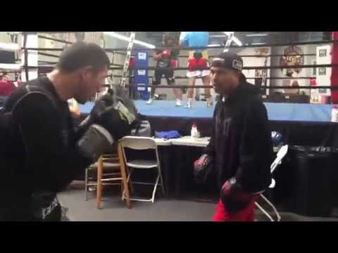 Robert Garcia New Star Dennis From Greece Got Skills And Power - esnews boxing