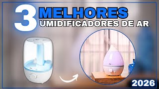 TOP3 Melhores Umidificadores de Ar de 2026 — WAP Air Flow 4L, WAP Air Flow U2 ou G-Tech Allergy Free