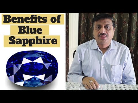Benefits of blue sapphire