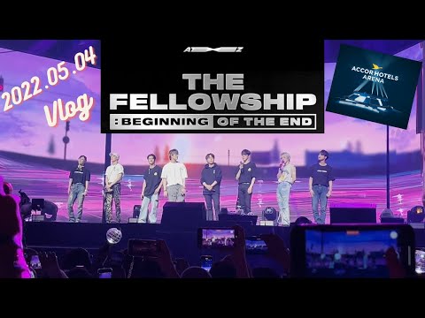 VLOG concert ATEEZ (에이티즈) in Paris 20220504 VIP 4th Part [4K HDR] (Eng/Fr sub)