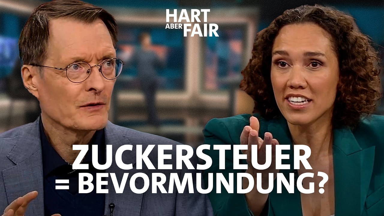 Zuckersteuer: Sinnvoll oder "Regieren bis an den Küchentisch"? I Hart aber fair