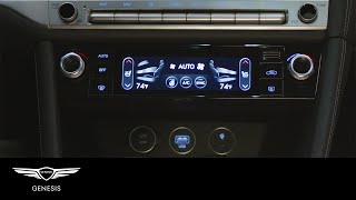  How to Use Climate Control | 2024 G70 | How-To