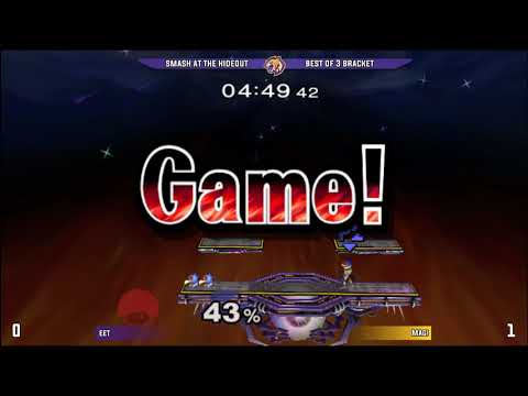 Smash at the Hideout 121 - eet (Peach) vs Magi (Falco)