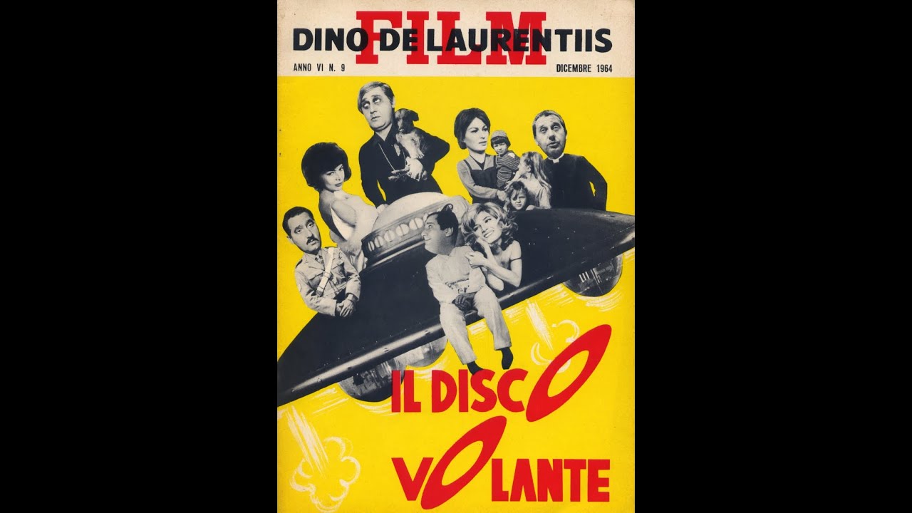 Alberto Sordi,Silvana Mangano,Monica Vitti - IL DISCO VOLANTE - il film (1964)
