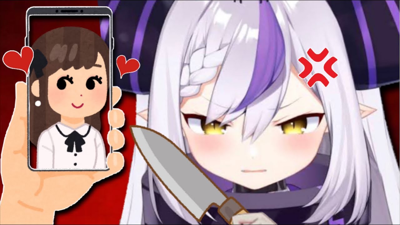 リスナーが他の女にうつつを抜かしてる事に気づきヤンデレ化するラプラス・ダークネス【ホロライブ切り抜き】