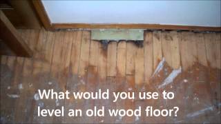How to Level Out Hardwood Flooring| (818) 239-3086| how to level old wood floors
