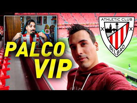 VIP BOX at the NEW SAN MAMÉS for an ATHLETIC vs SPORTING match | 2017