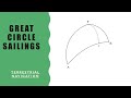 Great Circle Sailing Calculation With Determination Of Intermediate Points