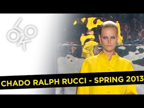 Fashion Flashback: Chado Ralph Rucci Spring 2013