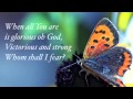 Lincoln Brewster (with Kari Jobe) - Whom Shall I Fear - (with lyrics)