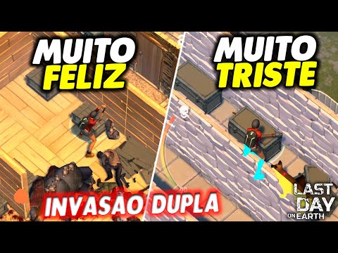 MUITO FELIZ E MUITO TRISTE NA INVASÃO DUPLA - Last Day On Earth