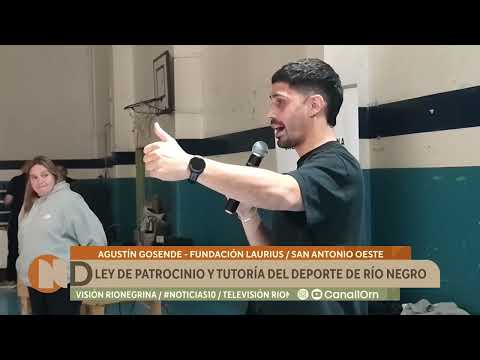 San Antonio Oeste: Ley de Patrocinio y Tutoría del Deporte de Río Negro