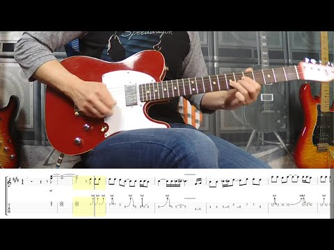 The Cars/ Just What I Needed Guitar Solo w/ Tabs