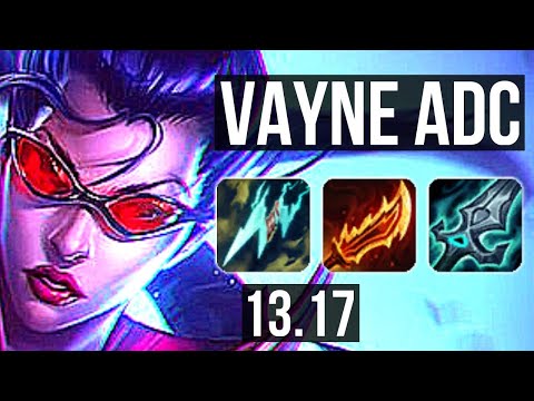 VAYNE & Soraka vs ASHE & Senna (ADC) | 2.4M mastery, 1600+ games, 14/3/13 | NA Master | 13.17