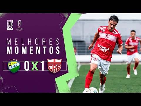 GALO ASSEGURA LIDERANÇA COM GOL NOS ACRÉSCIMOS! - Coruripe 0 x 1 CRB - Melhores Momentos - Alagoano