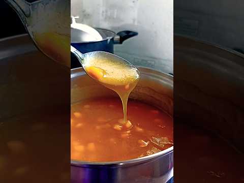 Mazamorra de DURAZNO #reels #recetas #durazno #mazamorra