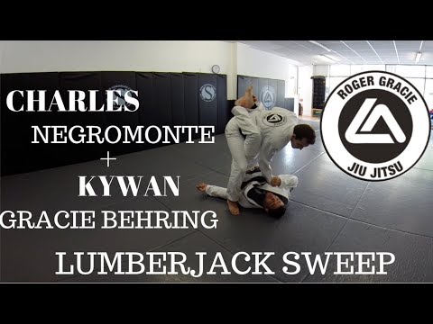 Lumberjack sweep - Charles Negromonte + Kywan Gracie Behring