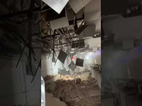 El momento del terremoto de Venezuela desde el aeropuerto Simón Bolívar