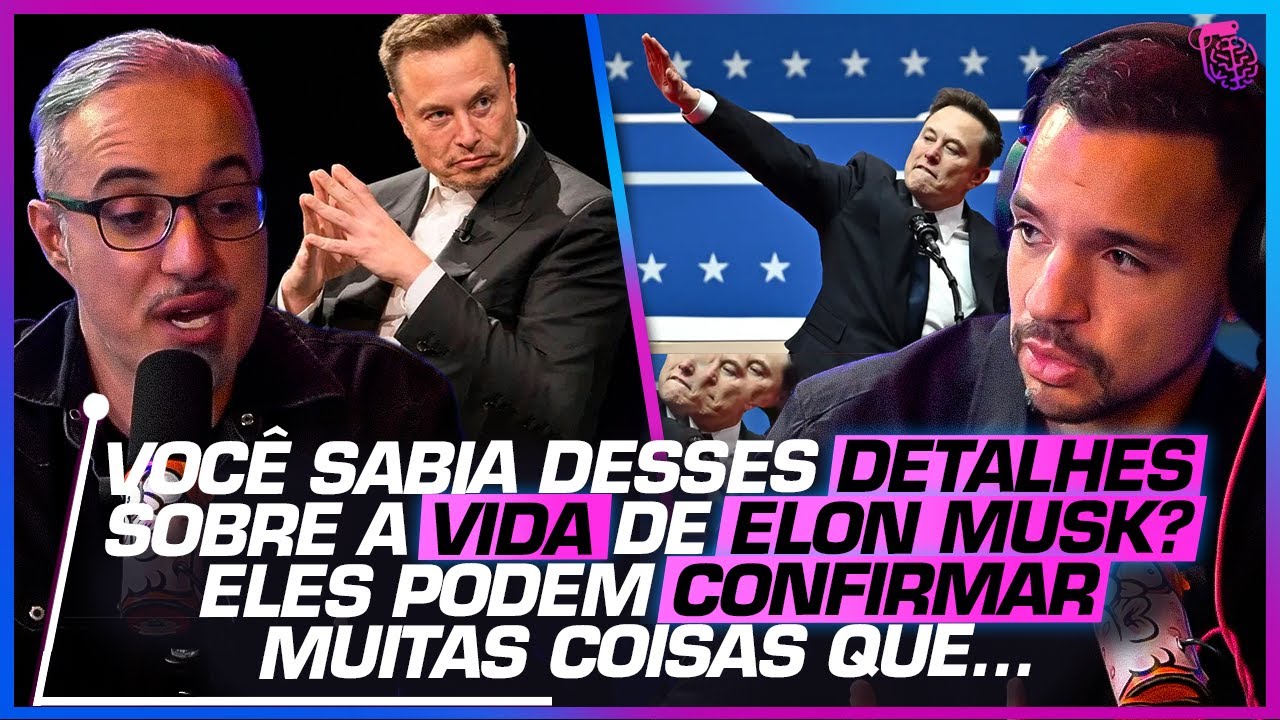 REVELAÇÕES OCULTISTAS sobre a VIDA de ELON MUSK - RICARDO MARCÍLIO e DANIEL LOPEZ