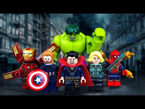 Lego Avengers Infinity War. All EPISODES | Lego Stop Motion