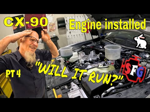 2024 Mazda CX-90 Engine Replacement COMPLETE | First Start & Final Assembly Part 4