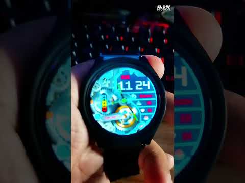 Cyborg Face: Animated Gears