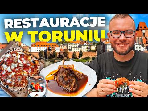 TORUŃ 2024: JEDZENIE i RESTAURACJE w Toruniu - gdzie warto zjeść? | GASTRO VLOG 692