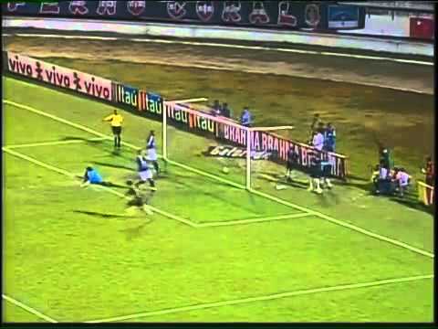 Santa Cruz x Cruzeiro - MG brasileirao 2006 4 gols de Junior Maranhão