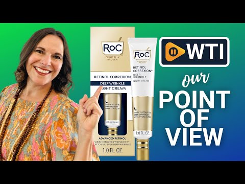 RoC Retinol Correxion Deep Wrinkle Anti-Aging Night Cream - WTI product video review