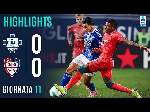 Video highlights della Como vs Cagliari (0 a 0) - Giornata 11 - Fantacalcio e fantamedie