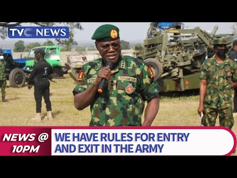 We Have Rules For Entry And Exit In The Army - COAS