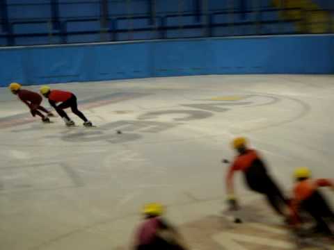 Short Track , C boys 1000 m final B , Czech Danubia Open