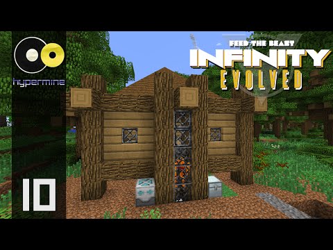Minecraft Hypermine FTB: Infinity Evolved  | Blaze Farm | E10