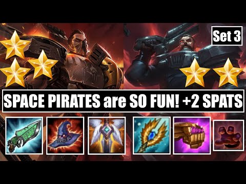 TFT Guide: SPACE PIRATES - The MOST Entertaining Build SET 3- 15k DMG Darius - INSANE ASOL PROT DEMO