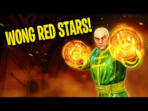 WONG RED STAR ORB OPENING! - MARVEL Strike Force - MSF