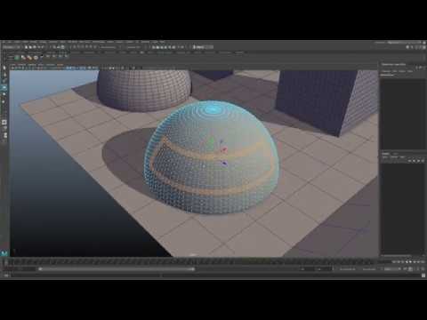 Maya Poly Modeling Tool R&D - Select Face Circle and Fill Selection