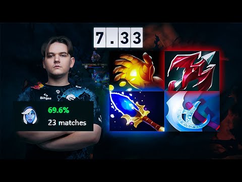 This is how YATORO has a 70% winrate as Drow Ranger in 7.33