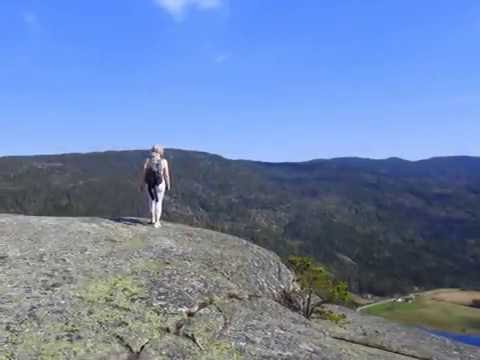 Hike to the top of Napen in Tovdal, Norway