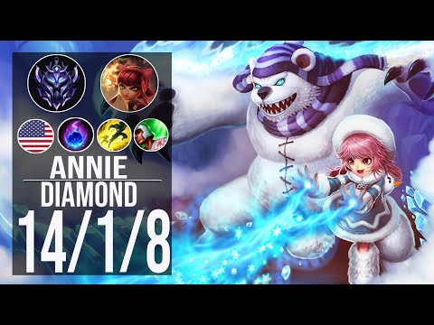 [ Annie Bot ] Annie vs Gangplank Mid - Pentakill Annie - NA Diamond I Patch 10.18 - Annie Gameplay