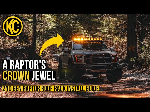 KC HiLiTES® M-Rack Step-by-Step Guide on Ford Raptor Roof Rack Install