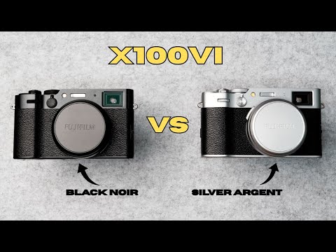Fujifilm X100VI (Schwarz vs. Silber) Ästhetik, Zubehör und mehr