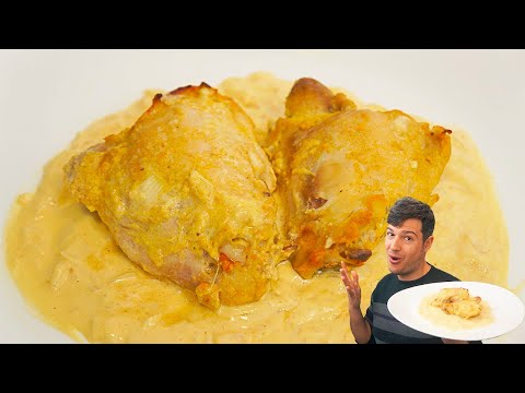 Pollo a la mostaza