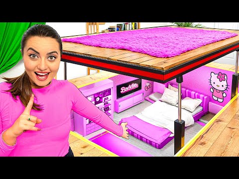 DANI BADDIE COSTRUISCE UNA STANZA SEGRETA DA VERA BADDIE CON LE SUE AMICHE!!💄