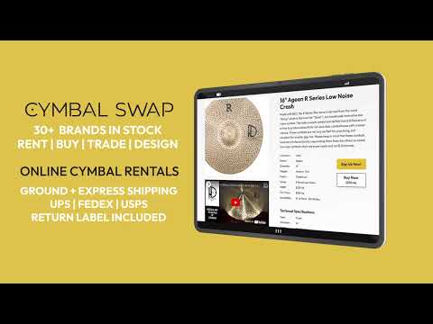 CymbalSwap.com The First and Only Cymbal Rental Service
