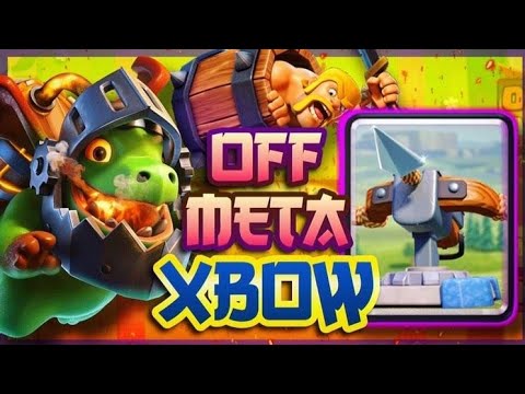 The best X-Bow Sudden Death deck with replays! Off Meta X-Bow