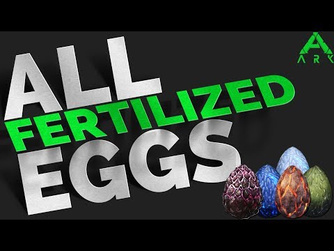 How to spawn all fertilized eggs | GFI Commands | Ark Survival Evolved